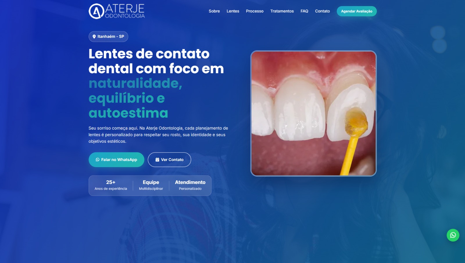 Projeto ATERJE ODONTOLOGIA LP